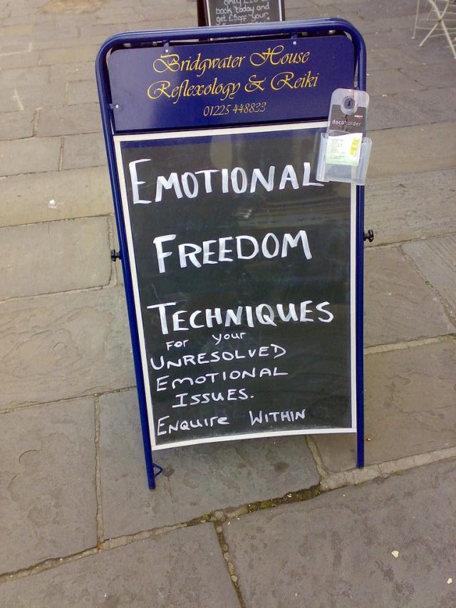 Tips for emotional freedom technique practice